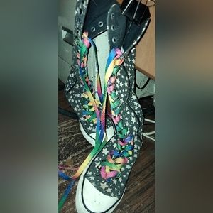 Tall Canvas Sneaker/Boots